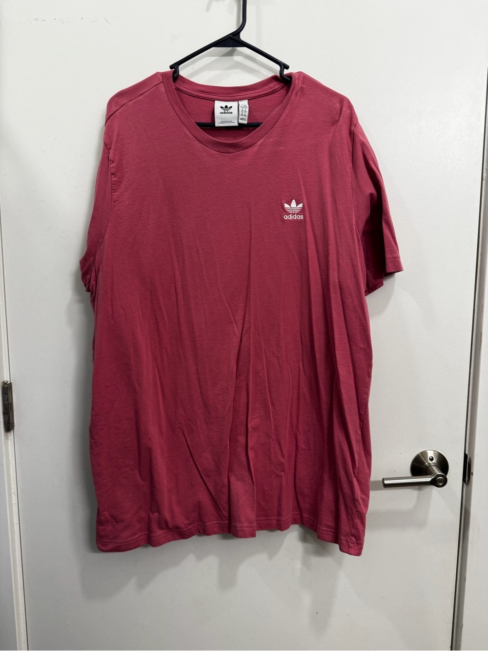 adidas Men's Crew Tee in Dusty Rose